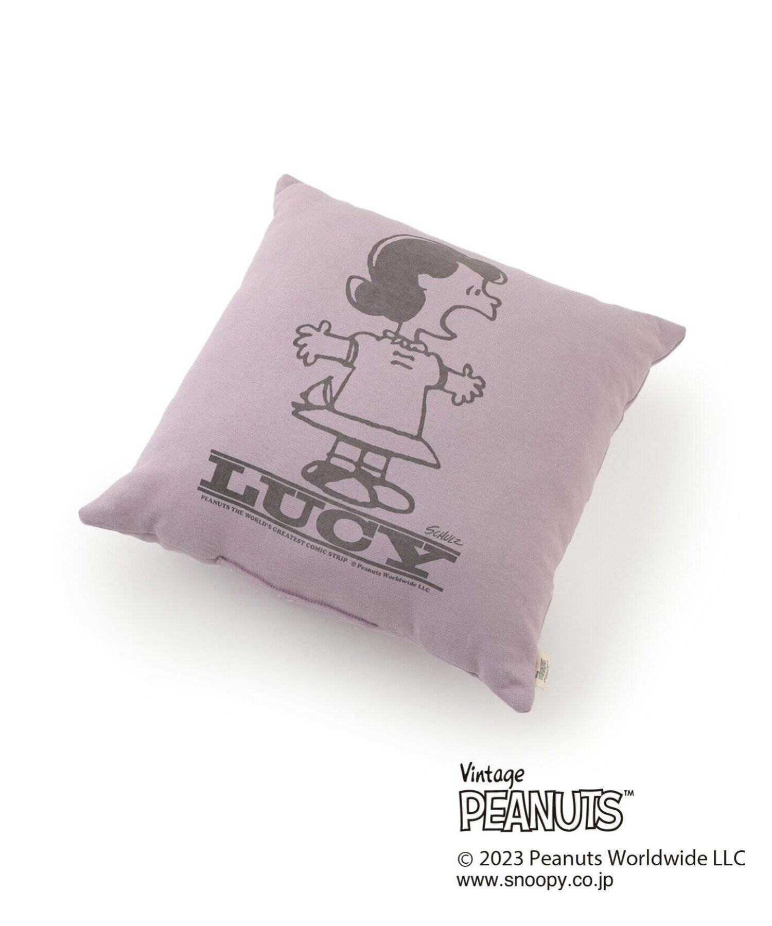 【PEANUTS*JOURNAL STANDARD FURNITURE】CUSHION 45 LUCY クッション 45角